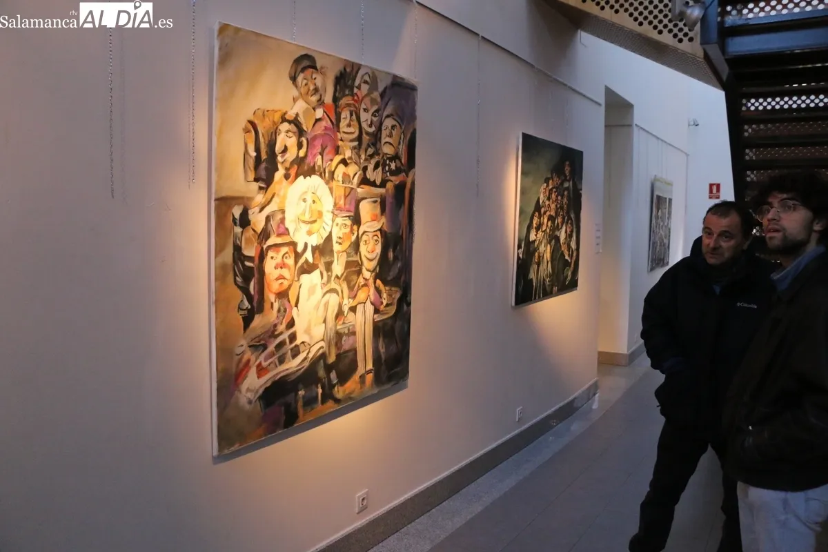 Exposición de pintura de Jorge Macías Mateos en Vitigudino / CORRAL