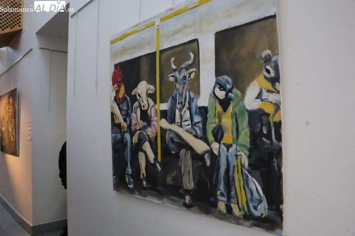 Exposición de pintura de Jorge Macías Mateos en Vitigudino / CORRAL