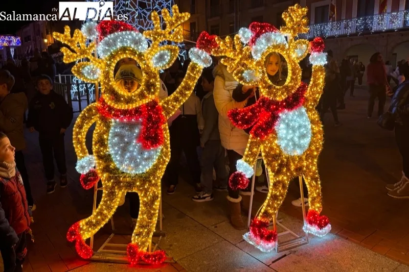 Peñaranda ha inaugurado su iluminación de Navidad