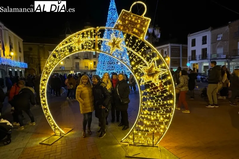 Peñaranda ha inaugurado su iluminación de Navidad