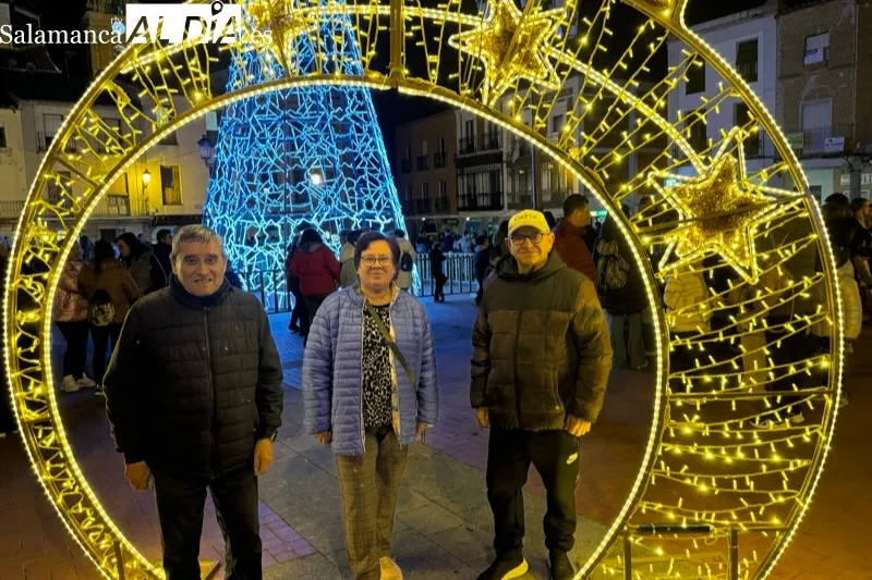 Peñaranda ha inaugurado su iluminación de Navidad