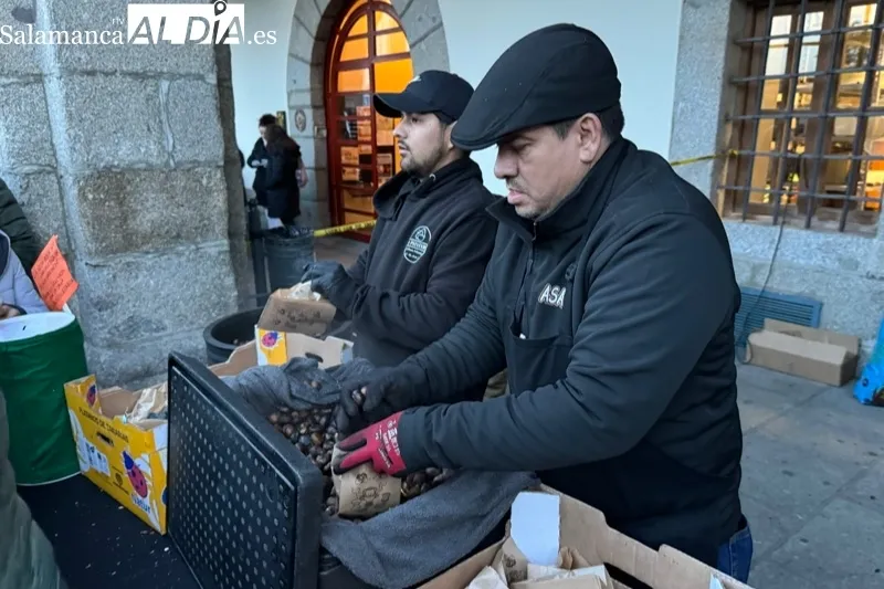 Fiesta de la Castañada en Peñaranda