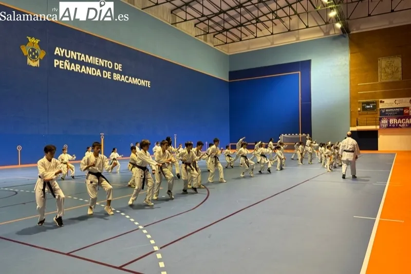 Exhibición de alumnos del Club Kárate Cid
