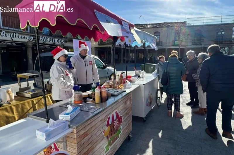Mercado navideño en Peñaranda