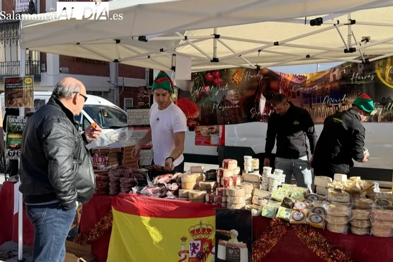 Mercado navideño en Peñaranda