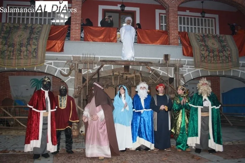 Belén Viviente en Santiago de la Puebla
