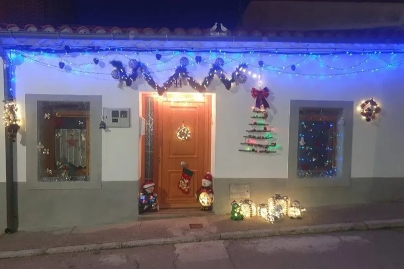 II Concurso fachadas de Navidad de Macotera. Ayto