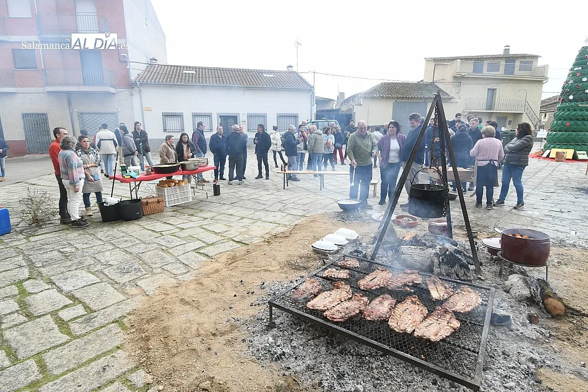Matanza tradicional del cerdo en Villar de La Yegua/ Fotos: Adrián M.Pastor