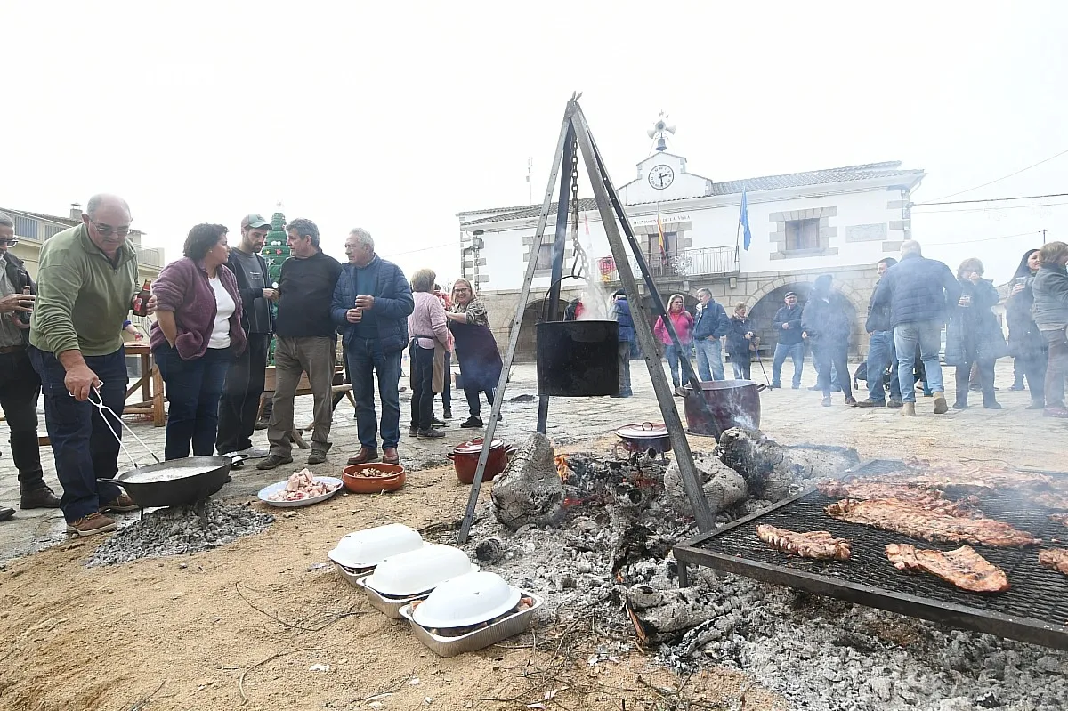 Matanza tradicional del cerdo en Villar de La Yegua/ Fotos: Adrián M.Pastor