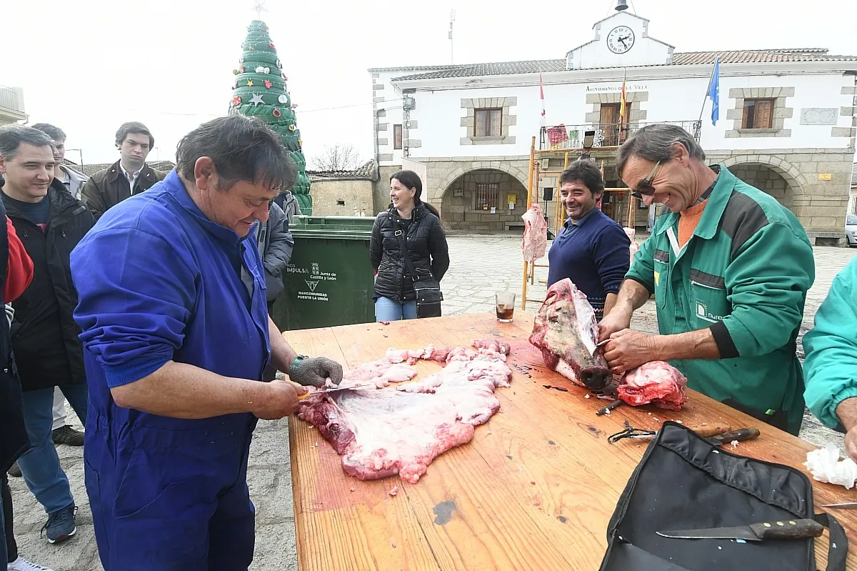 Matanza tradicional del cerdo en Villar de La Yegua/ Fotos: Adrián M.Pastor