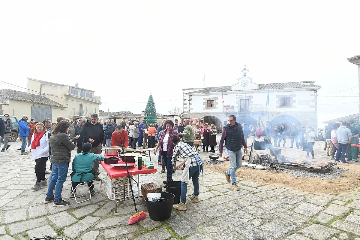 Matanza tradicional del cerdo en Villar de La Yegua/ Fotos: Adrián M.Pastor