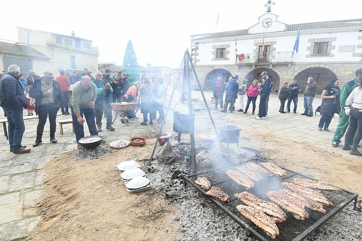 Matanza tradicional del cerdo en Villar de La Yegua/ Fotos: Adrián M.Pastor