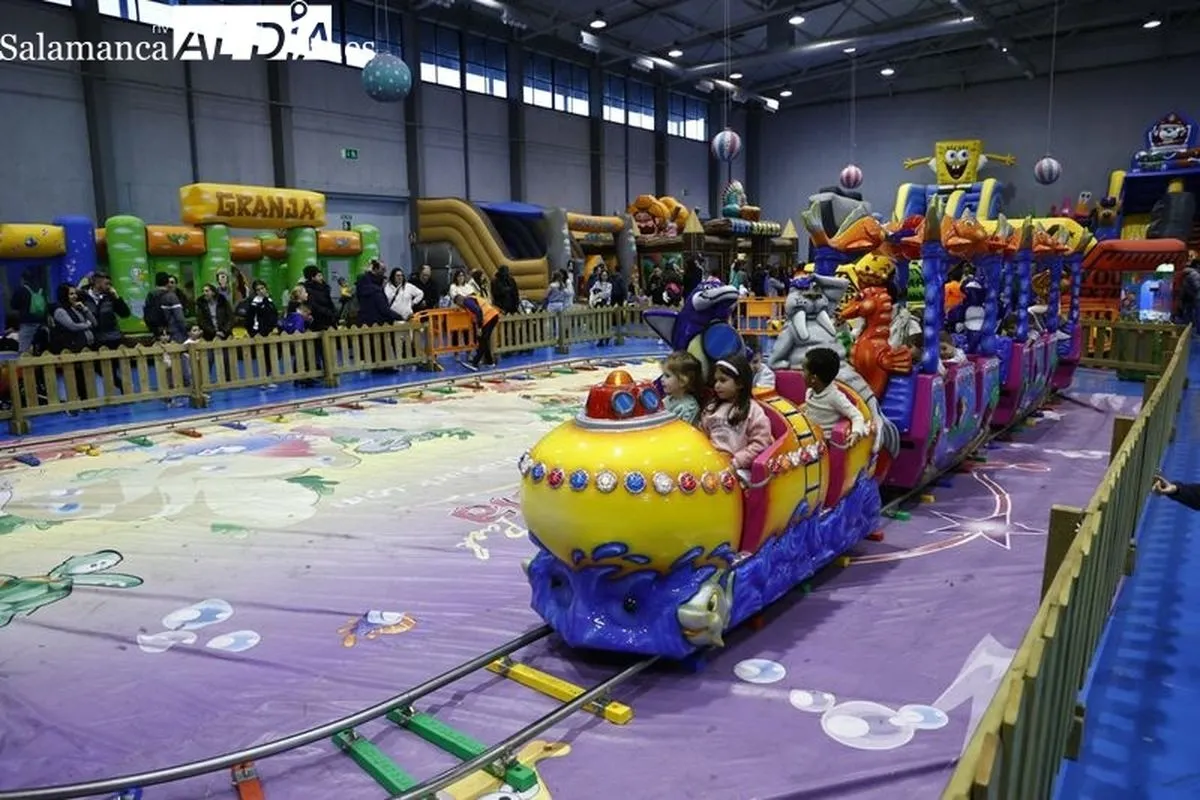 Foto de archivo de la anterior edición de Divertilandia en el Recinto Ferial de la Diputación de Salamanca