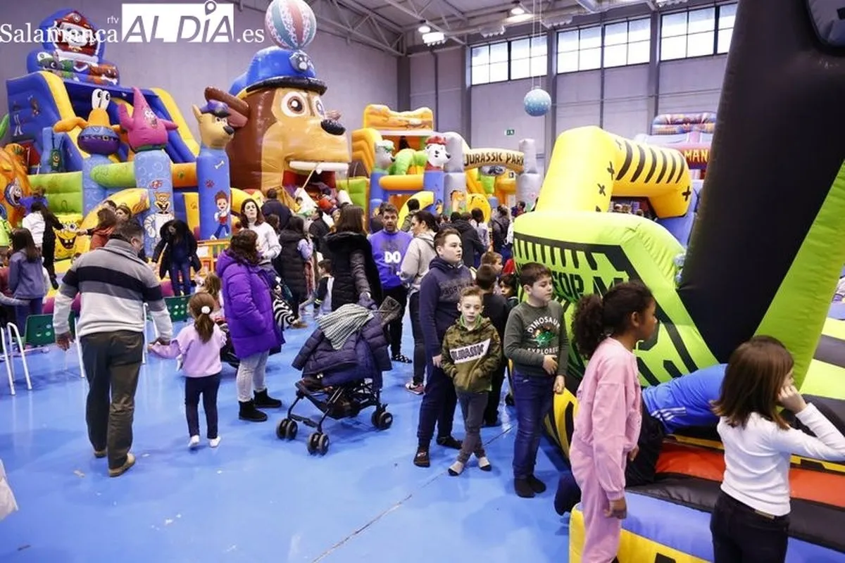 Foto de archivo de la anterior edición de Divertilandia en el Recinto Ferial de la Diputación de Salamanca