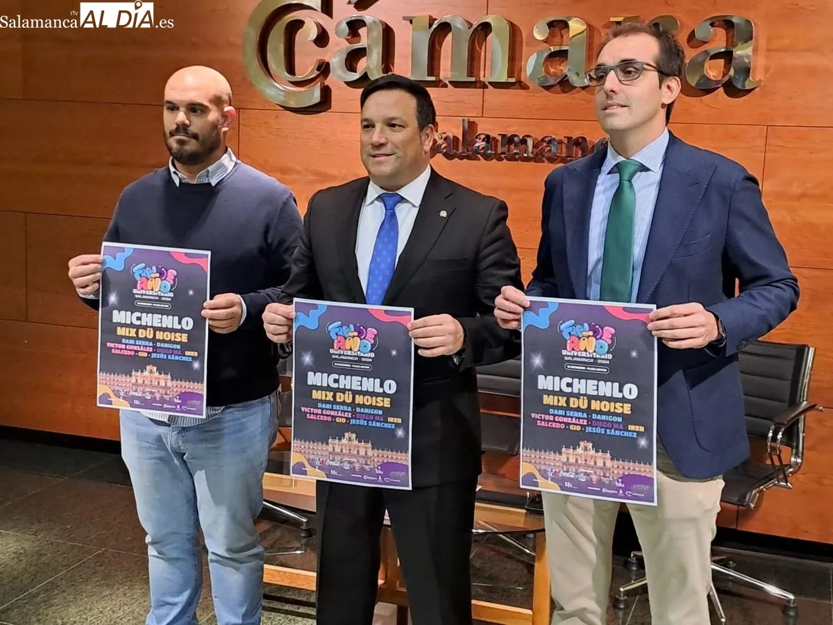 Presentación del Fin de Año Universitario en la Cámara de Comercio. Foto de Víctor Jiménez
