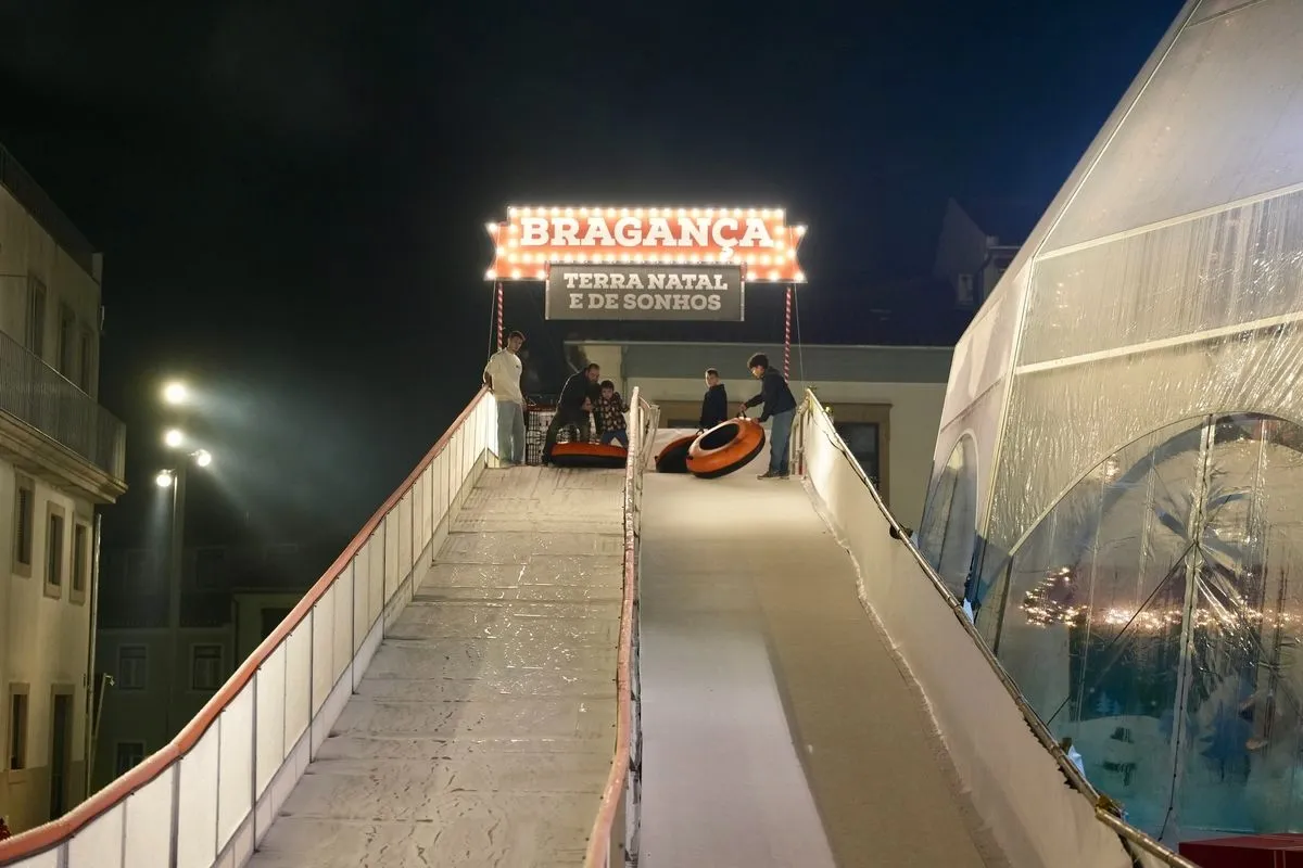 Rampa de hielo, Bragança (Portugal) 