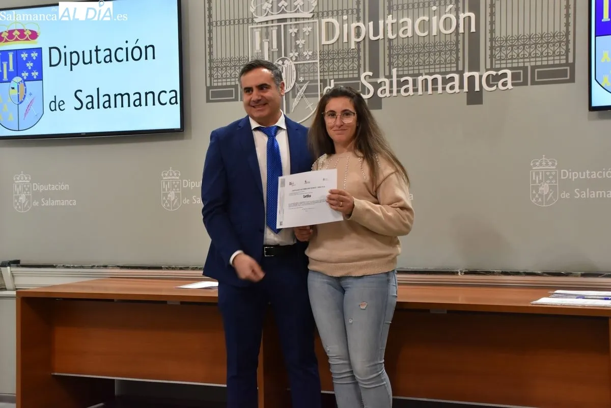 Un total de 32 alumnos de las AFEs de diversos pueblos de la provincia de Salamanca reciben sus reconocimientos | FOTOS: Vanesa Martins 