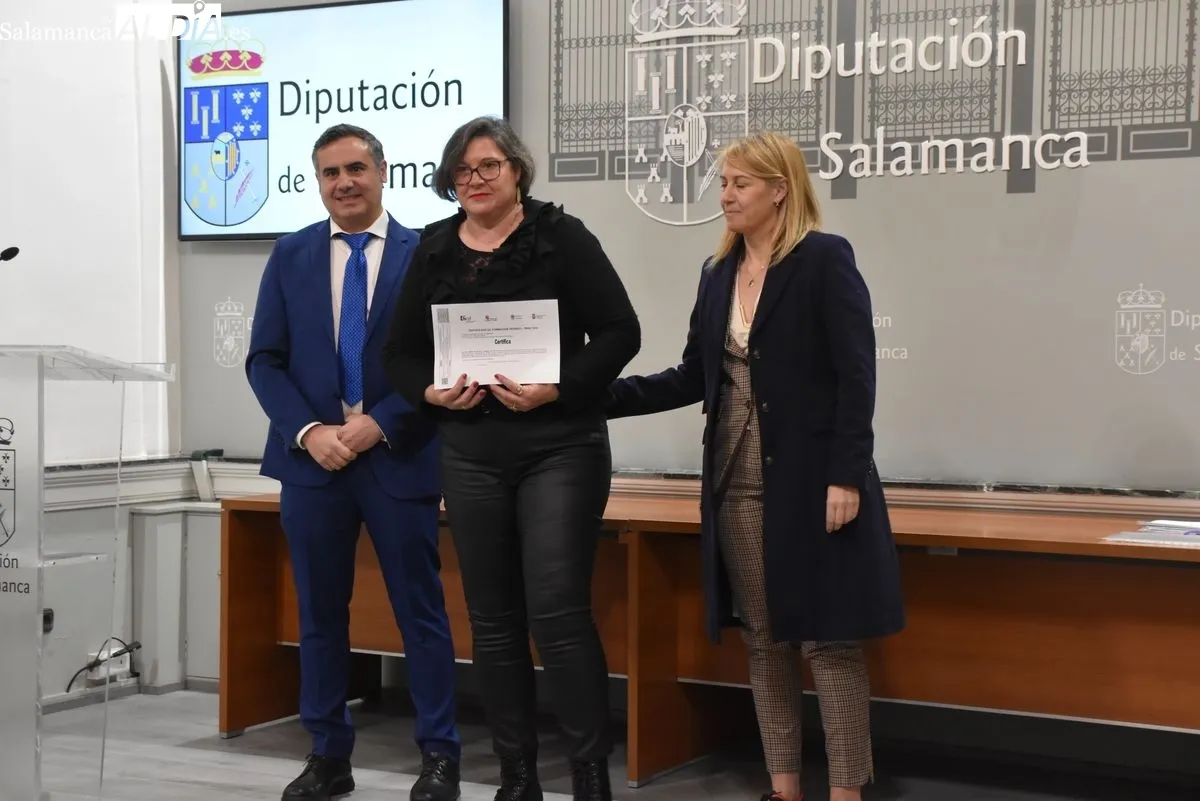 Un total de 32 alumnos de las AFEs de diversos pueblos de la provincia de Salamanca reciben sus reconocimientos | FOTOS: Vanesa Martins 