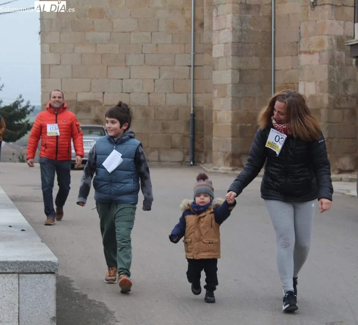 San Silvestre para todos en El Cubo de Don Sancho / REP. GRÁFICO: ALBERTO PICADO