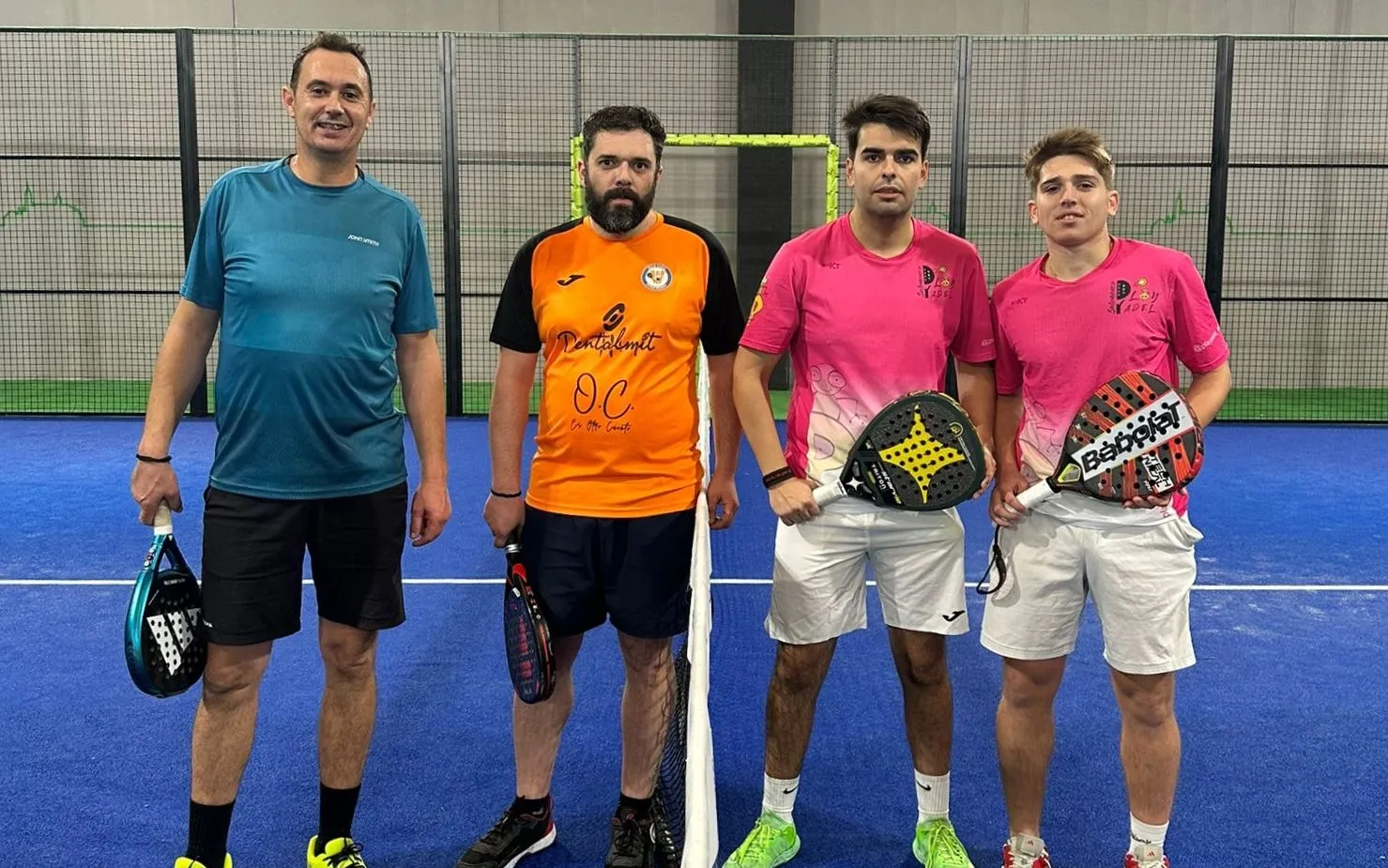 Foto 8 - El Club de P&aacute;del Ciudad Rodrigo disfruta de un hermanamiento con el Club Play P&aacute;del de Salamanca