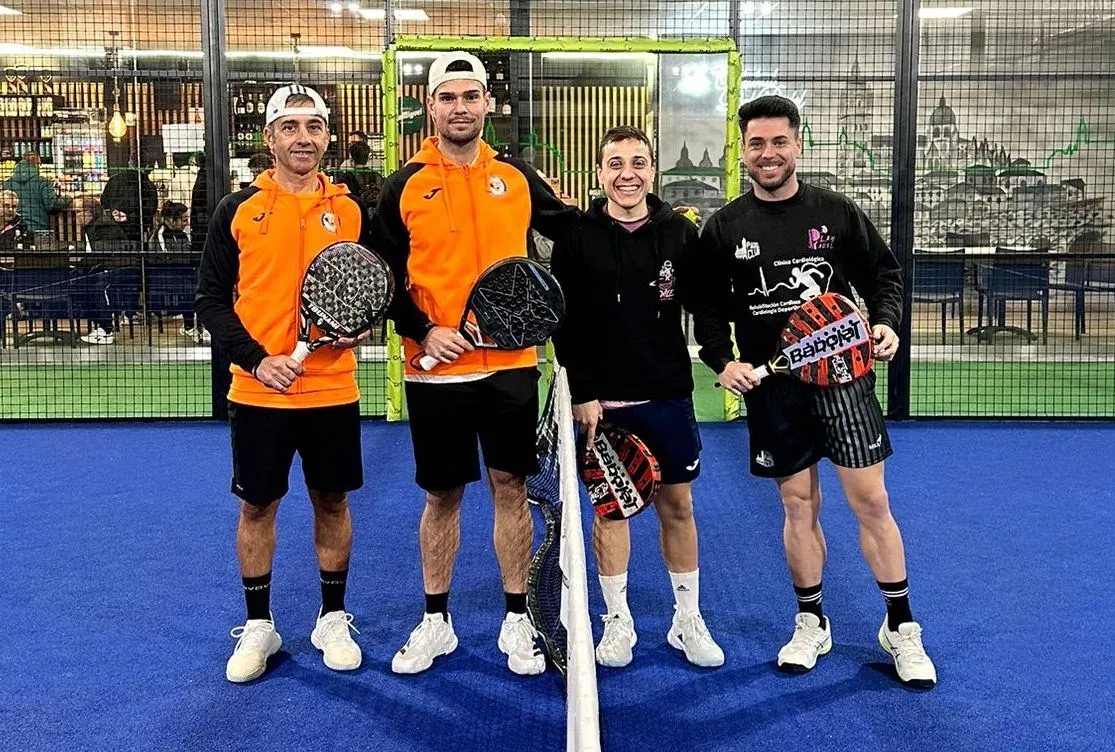 Foto 4 - El Club de P&aacute;del Ciudad Rodrigo disfruta de un hermanamiento con el Club Play P&aacute;del de Salamanca
