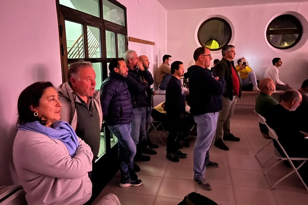A la representación y posterior convite asistieron unas 160 personas 