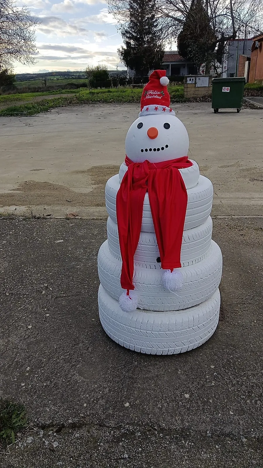 Foto 4 - Vecinos de El Bod&oacute;n adornan calles y plazas para recibir la Navidad