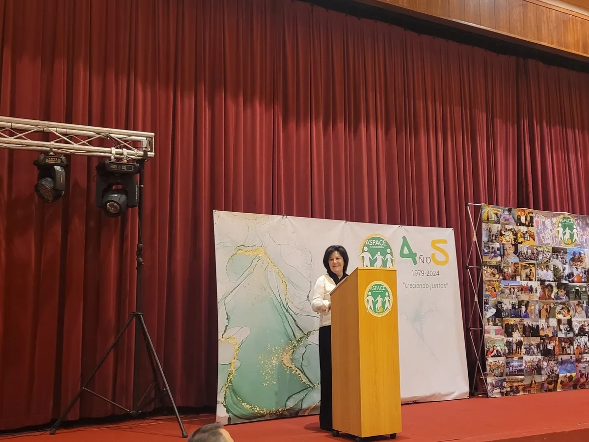 Foto 2 - "Seguir creciendo", lema de ASPACE Salamanca en su 45 aniversario