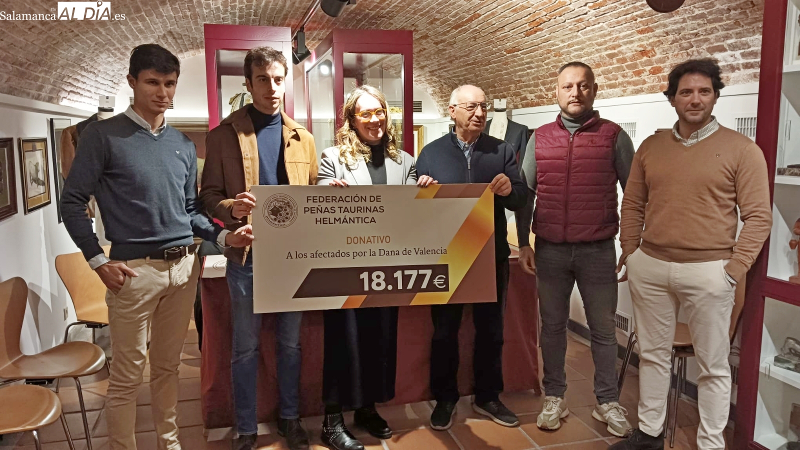 Beneficio económico del festival taurino en Alba de Tormes para los damnificados por la DANA