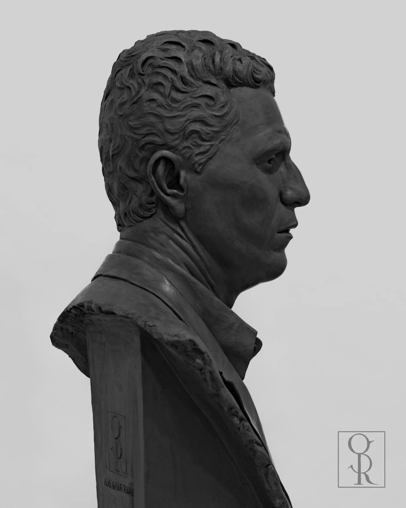 El homenaje de Óscar Rodríguez a su padre a través de una escultura 