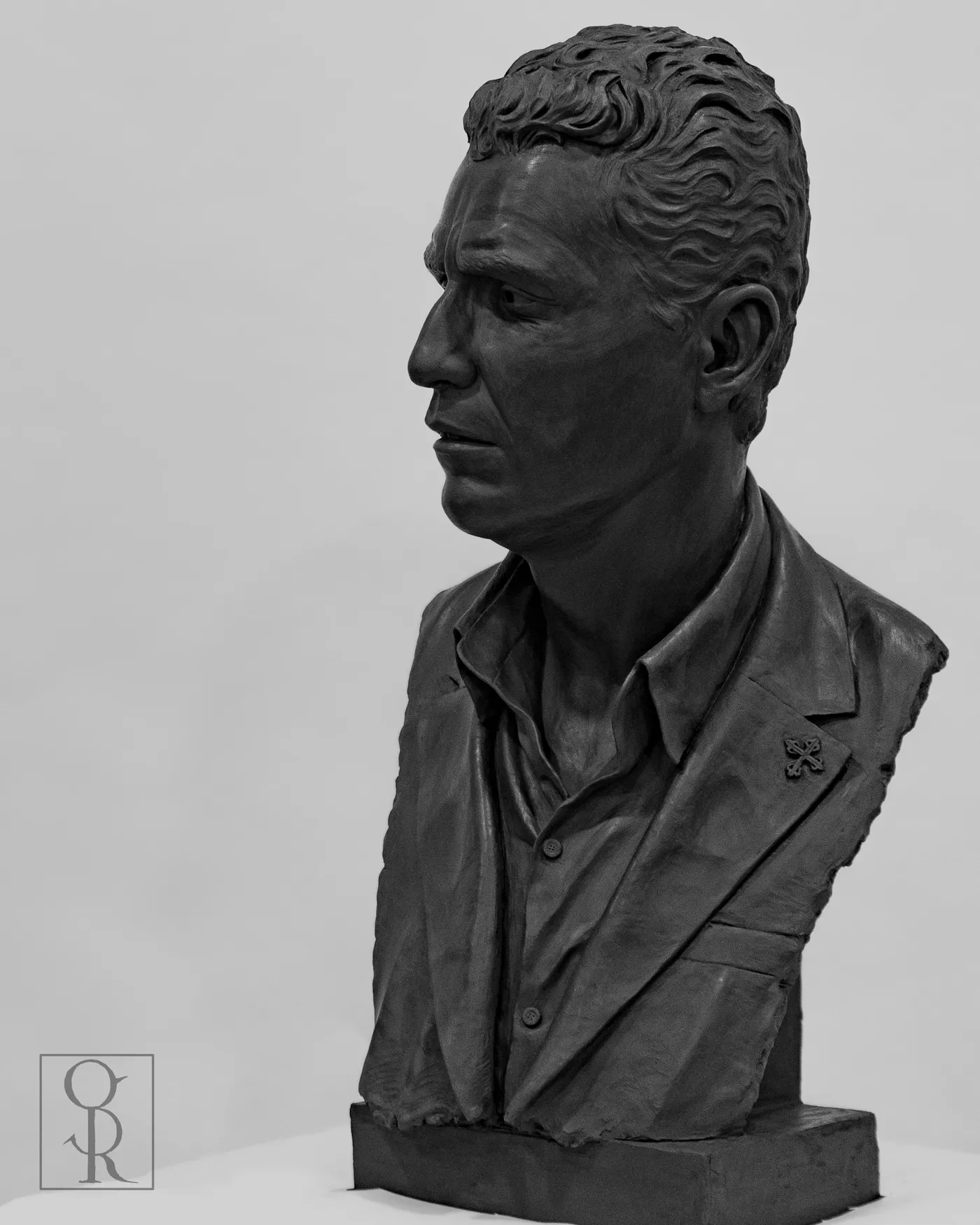 El homenaje de Óscar Rodríguez a su padre a través de una escultura 