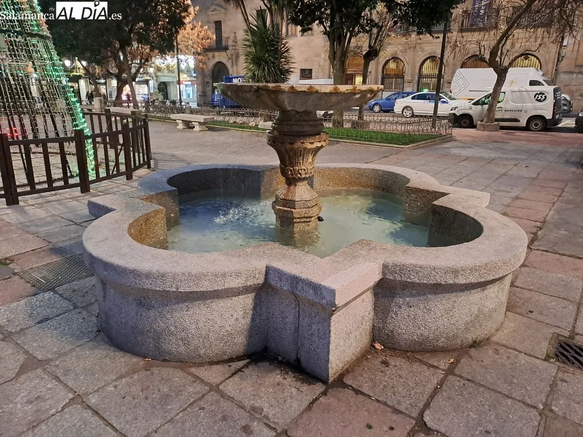 Fuente de la plaza de Lo Bandos. Foto: Víctor Jiménez