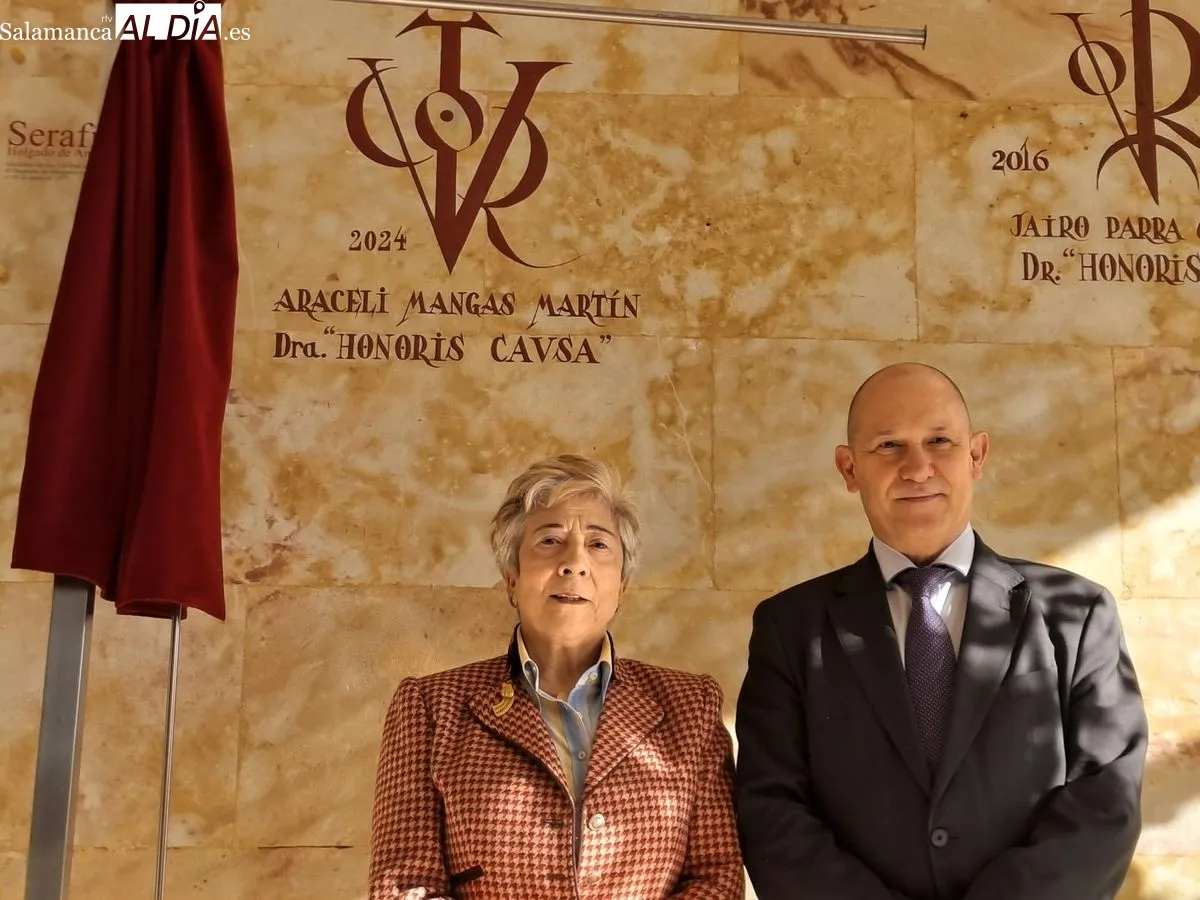 Homenaje a Araceli Mangas en la Facultad de Derecho de la Universidad de Salamanca. Foto de Víctor Jiménez