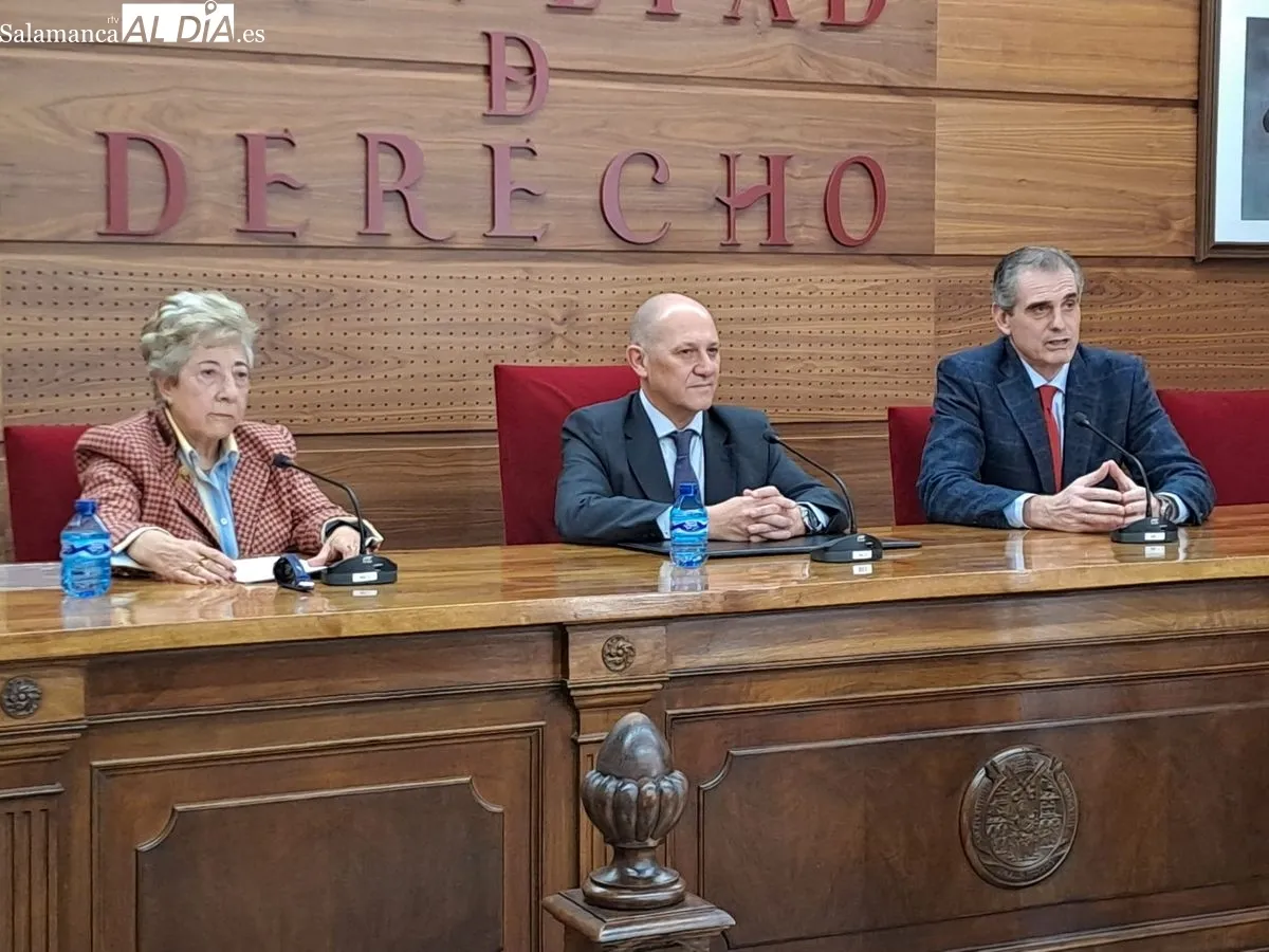 Homenaje a Araceli Mangas en la Facultad de Derecho de la Universidad de Salamanca. Foto de Víctor Jiménez