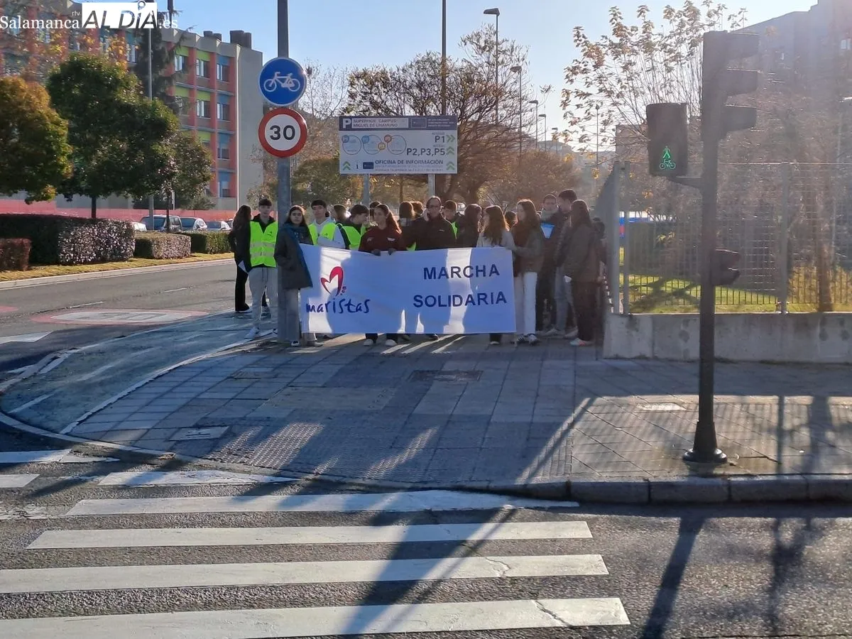 Marcha Solidaria del Colegio Maristas. Foto de Víctor Jiménez