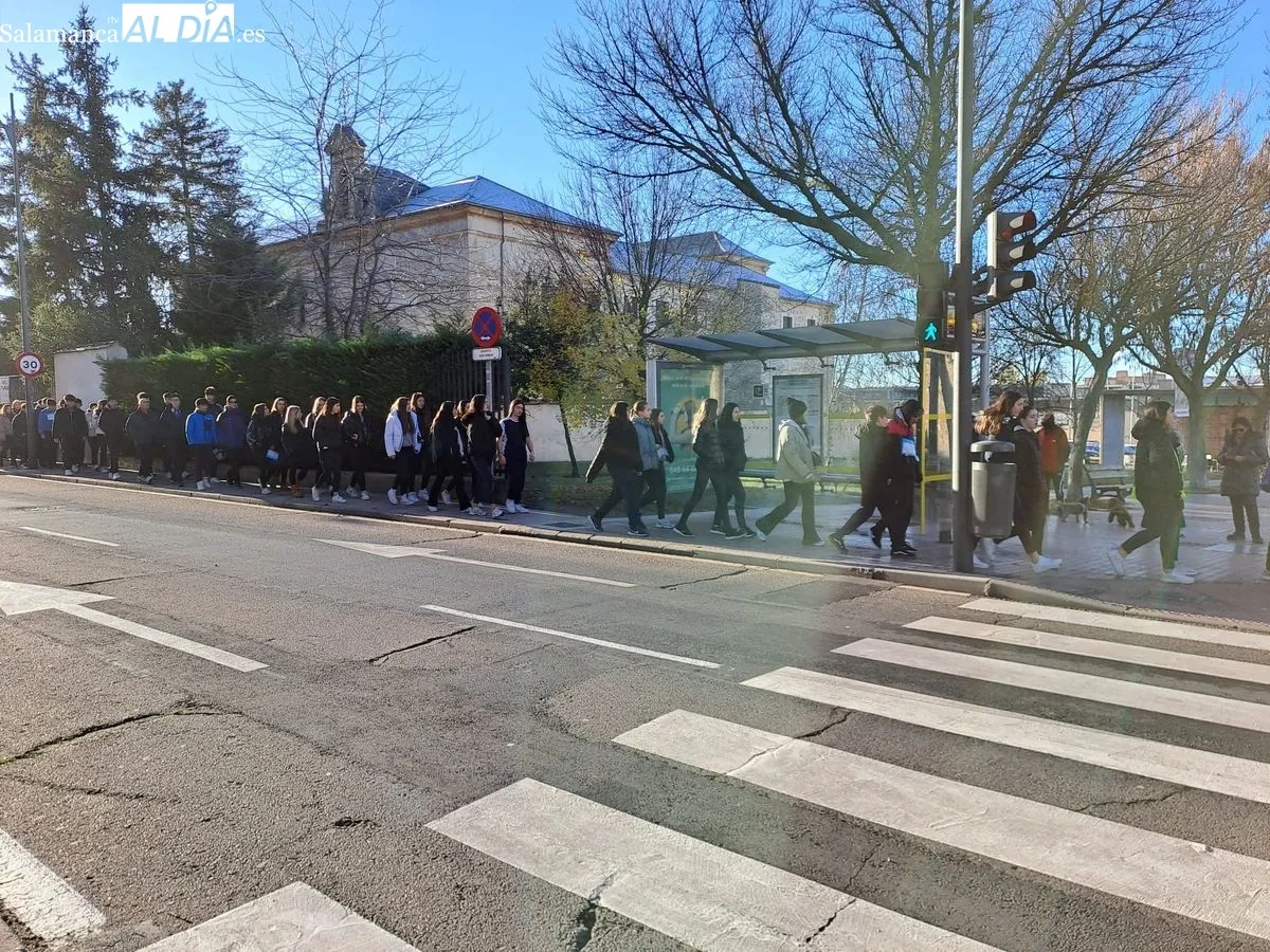 Marcha Solidaria del Colegio Maristas. Foto de Víctor Jiménez