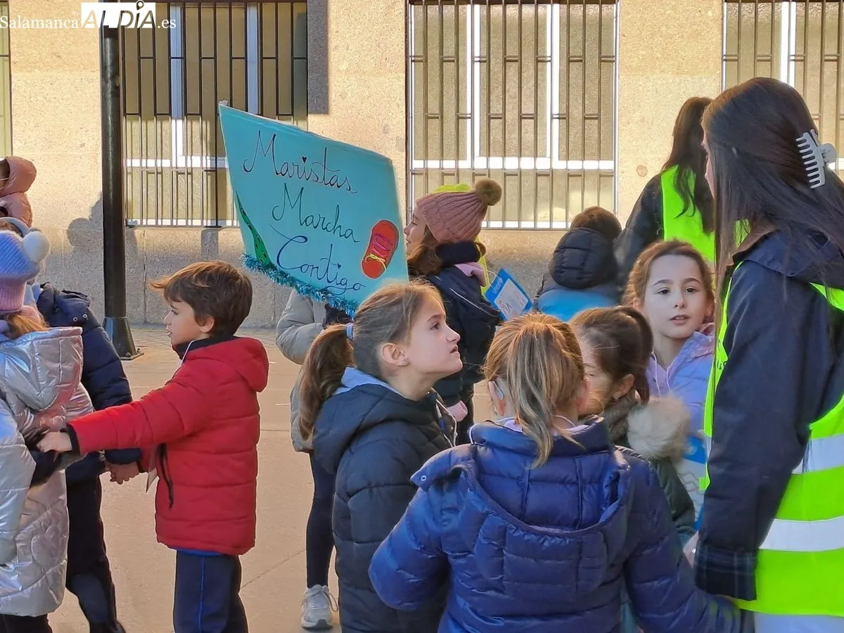 Marcha Solidaria del Colegio Maristas. Foto de Víctor Jiménez