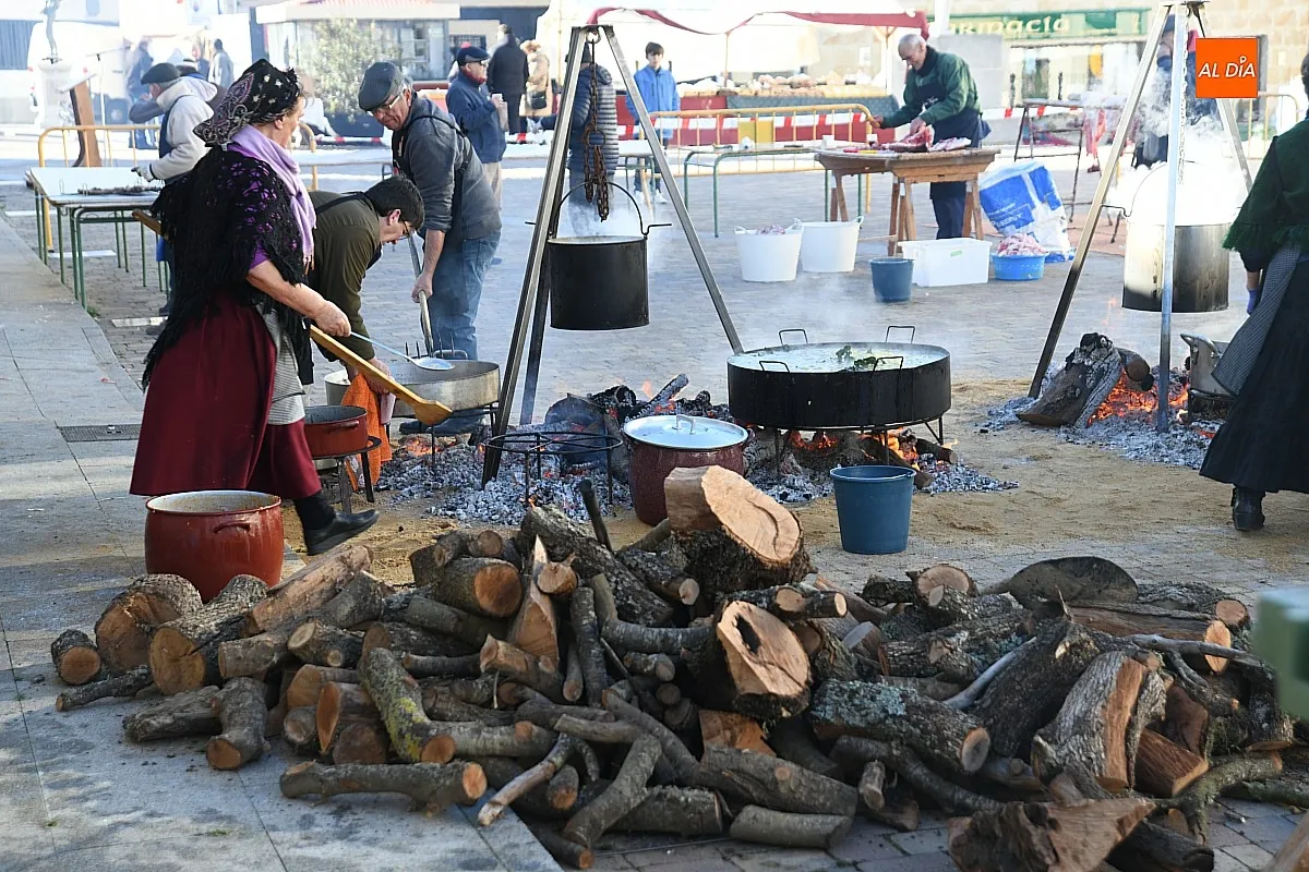 Matanza Tradicional del cerdo en La Fuente de San Esteban/ Fotos: Adrián M.Pastor