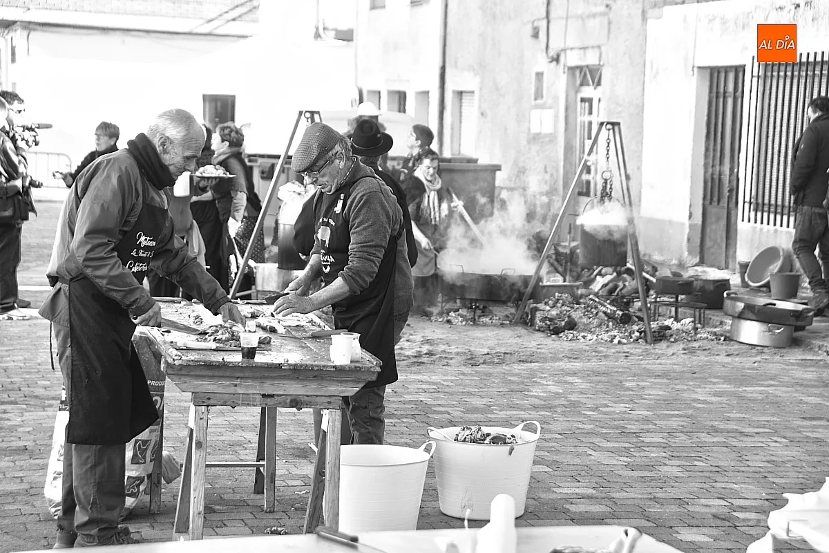 Matanza Tradicional del cerdo en La Fuente de San Esteban/ Fotos: Adrián M.Pastor