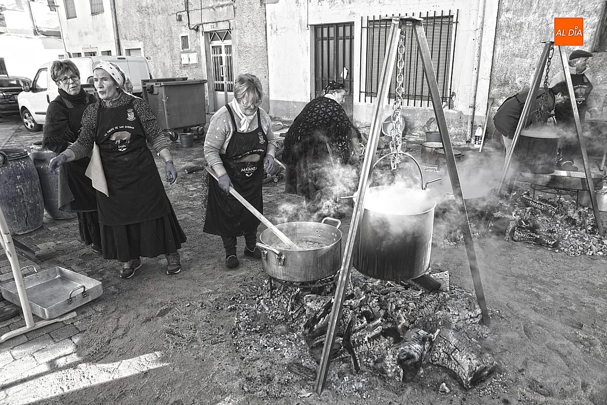 Matanza Tradicional del cerdo en La Fuente de San Esteban/ Fotos: Adrián M.Pastor