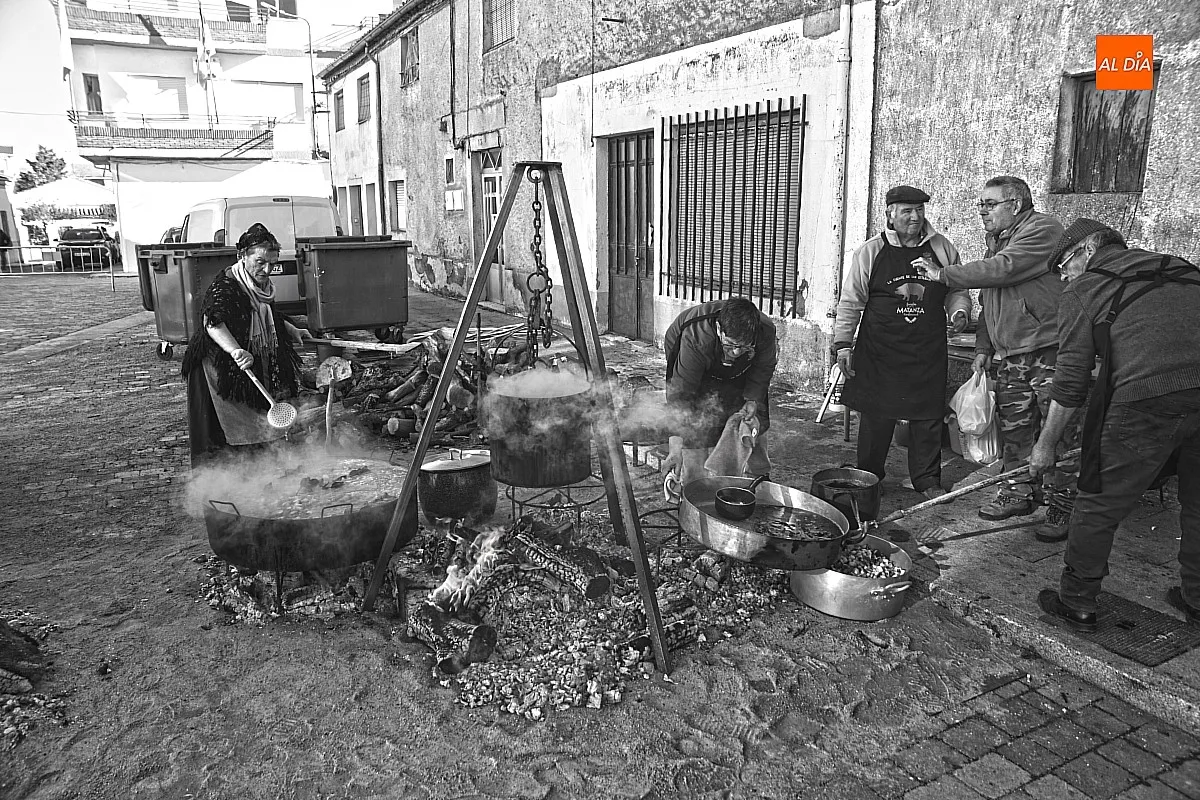 Matanza Tradicional del cerdo en La Fuente de San Esteban/ Fotos: Adrián M.Pastor