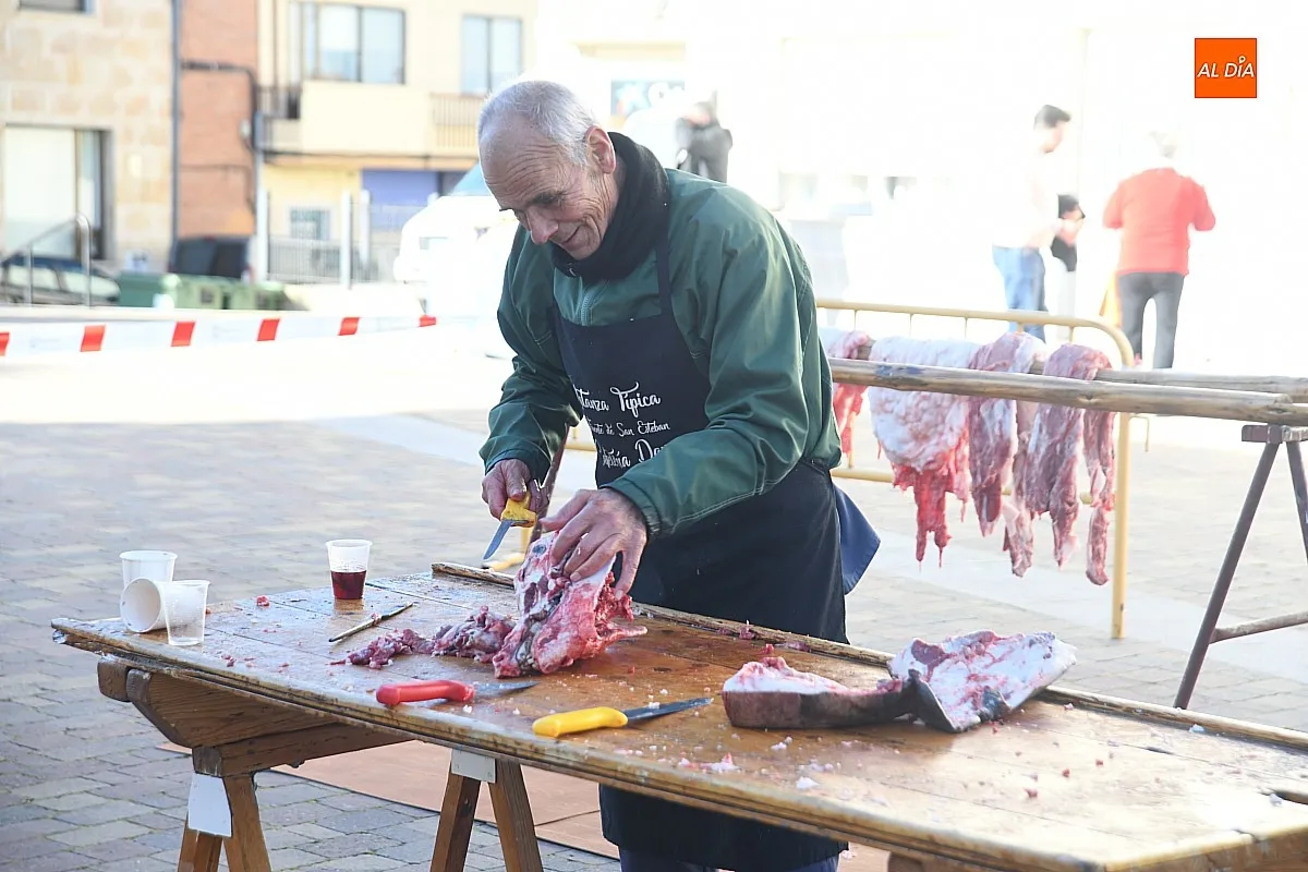 Matanza Tradicional del cerdo en La Fuente de San Esteban/ Fotos: Adrián M.Pastor