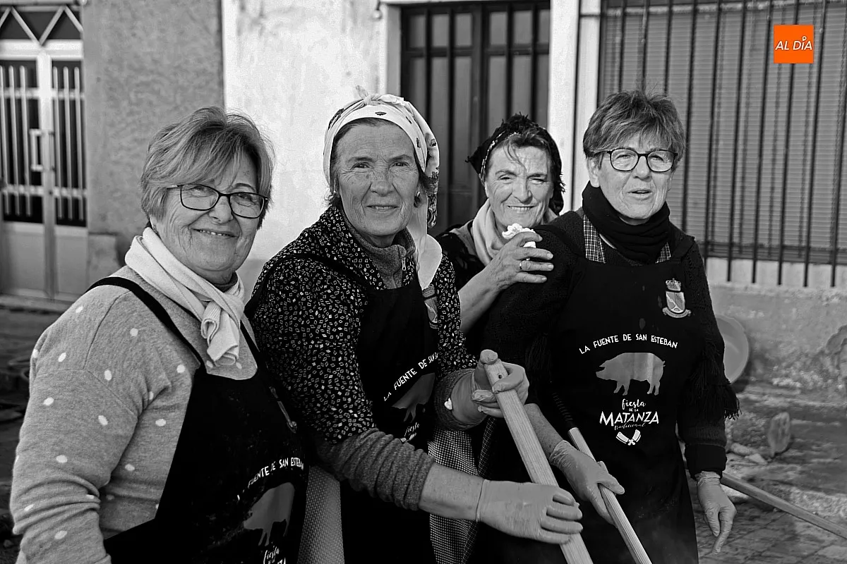 Matanza Tradicional del cerdo en La Fuente de San Esteban/ Fotos: Adrián M.Pastor