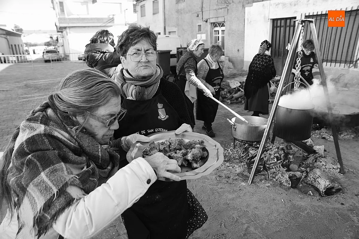 Matanza Tradicional del cerdo en La Fuente de San Esteban/ Fotos: Adrián M.Pastor