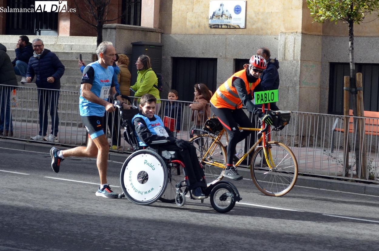 Entrevista a Moisés Muñoz, que corre la San Silvestre de Salamanca junto a su hijo Pablo