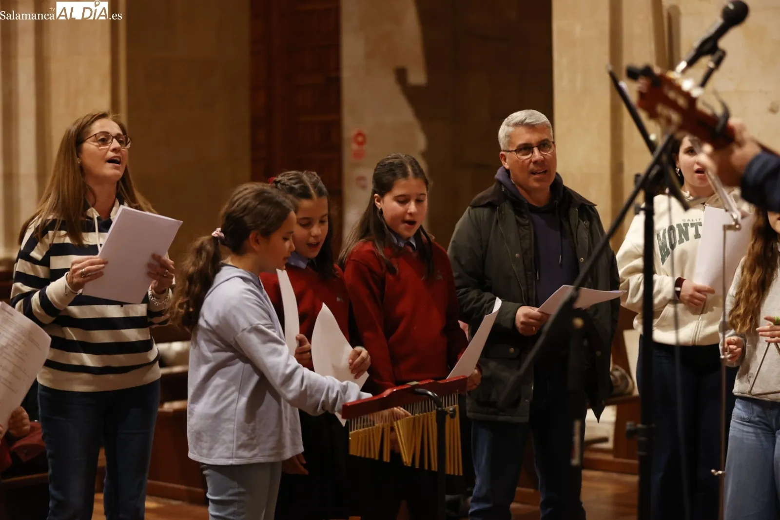 Ensayo del grupo de música diocesano de la Pastoral Juvenil de Salamanca | Fotos: David Sañudo