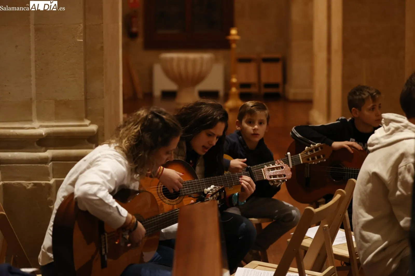 Ensayo del grupo de música diocesano de la Pastoral Juvenil de Salamanca | Fotos: David Sañudo
