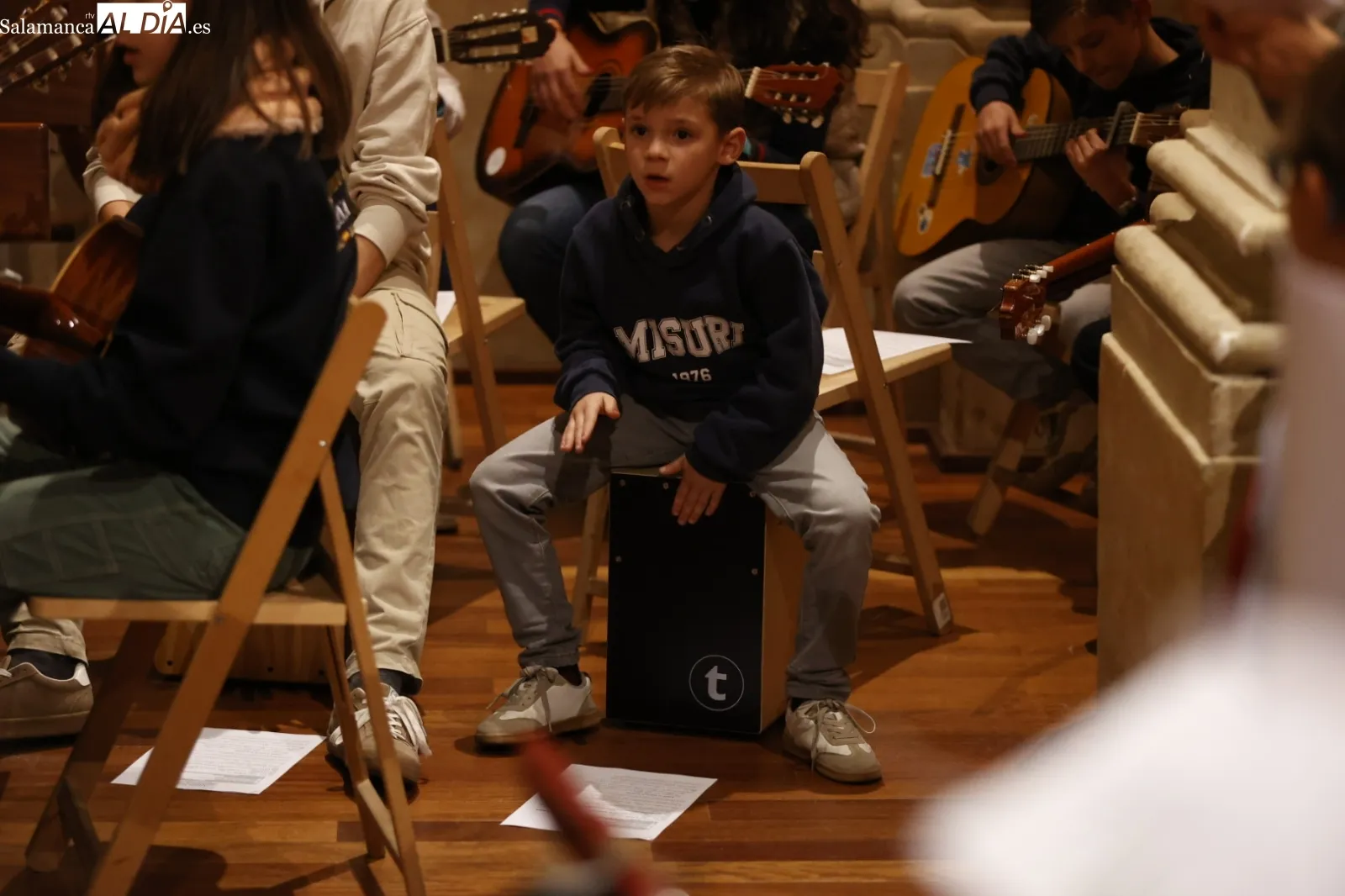 Ensayo del grupo de música diocesano de la Pastoral Juvenil de Salamanca | Fotos: David Sañudo