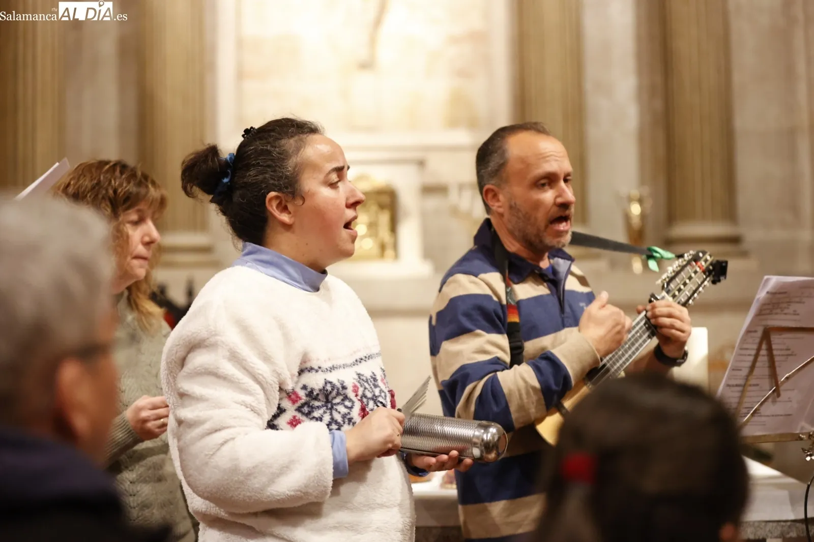 Ensayo del grupo de música diocesano de la Pastoral Juvenil de Salamanca | Fotos: David Sañudo