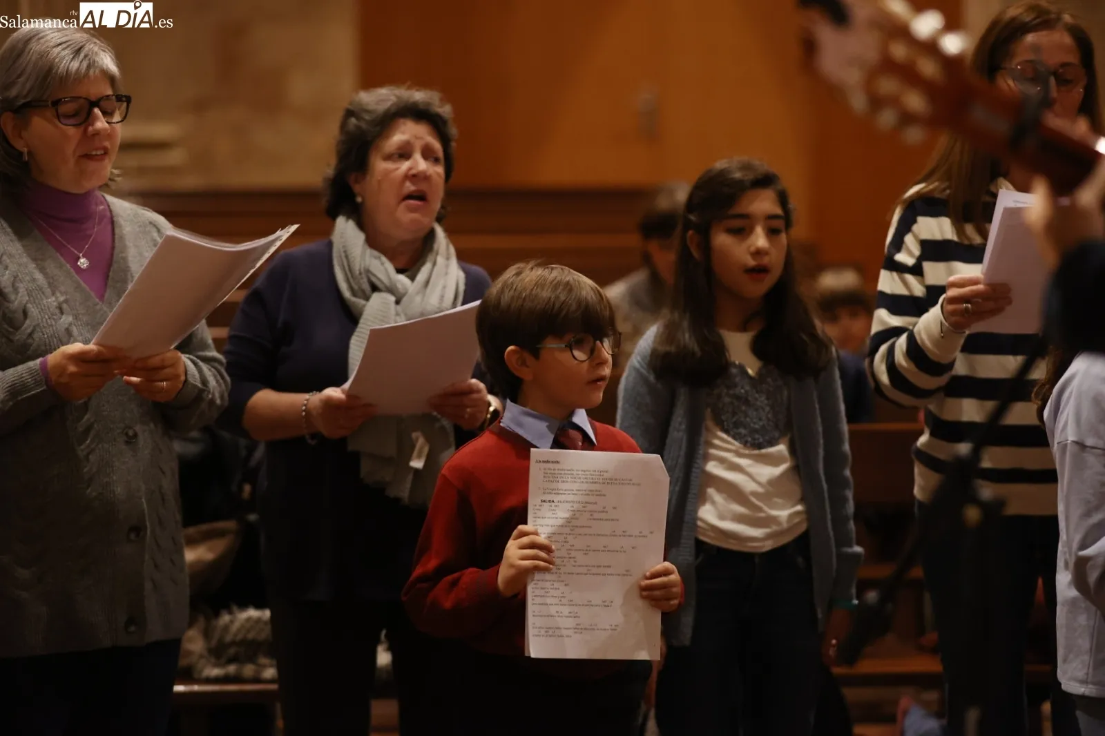 Ensayo del grupo de música diocesano de la Pastoral Juvenil de Salamanca | Fotos: David Sañudo